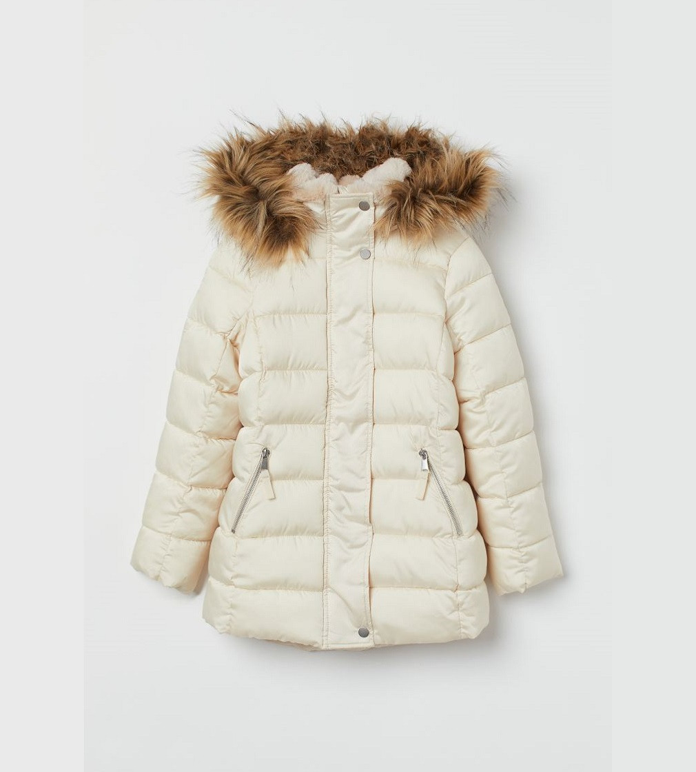 Купить Пальто зимнее H&M Натуральный белый - фото 1