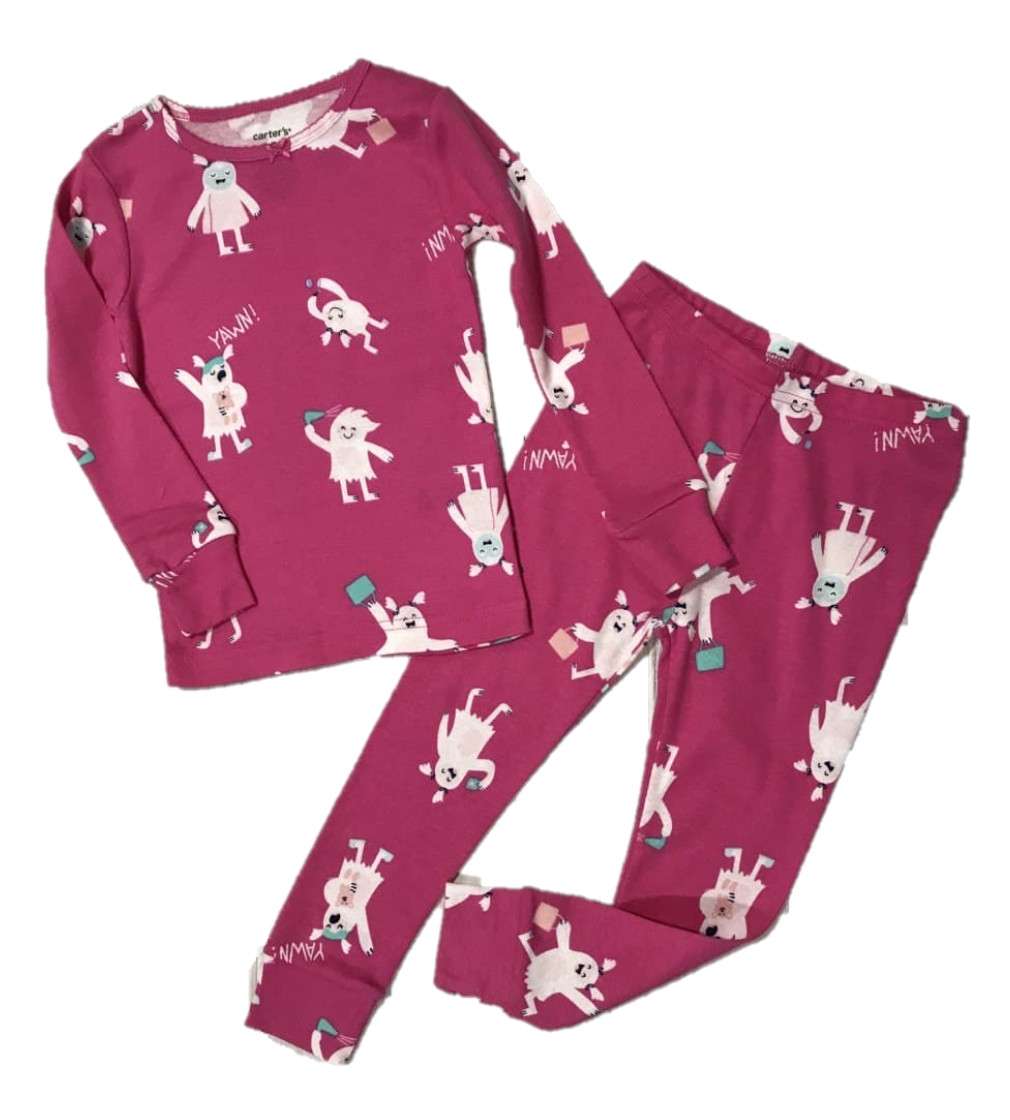 Купити Пижама Carters Yeti Pink - фото 1
