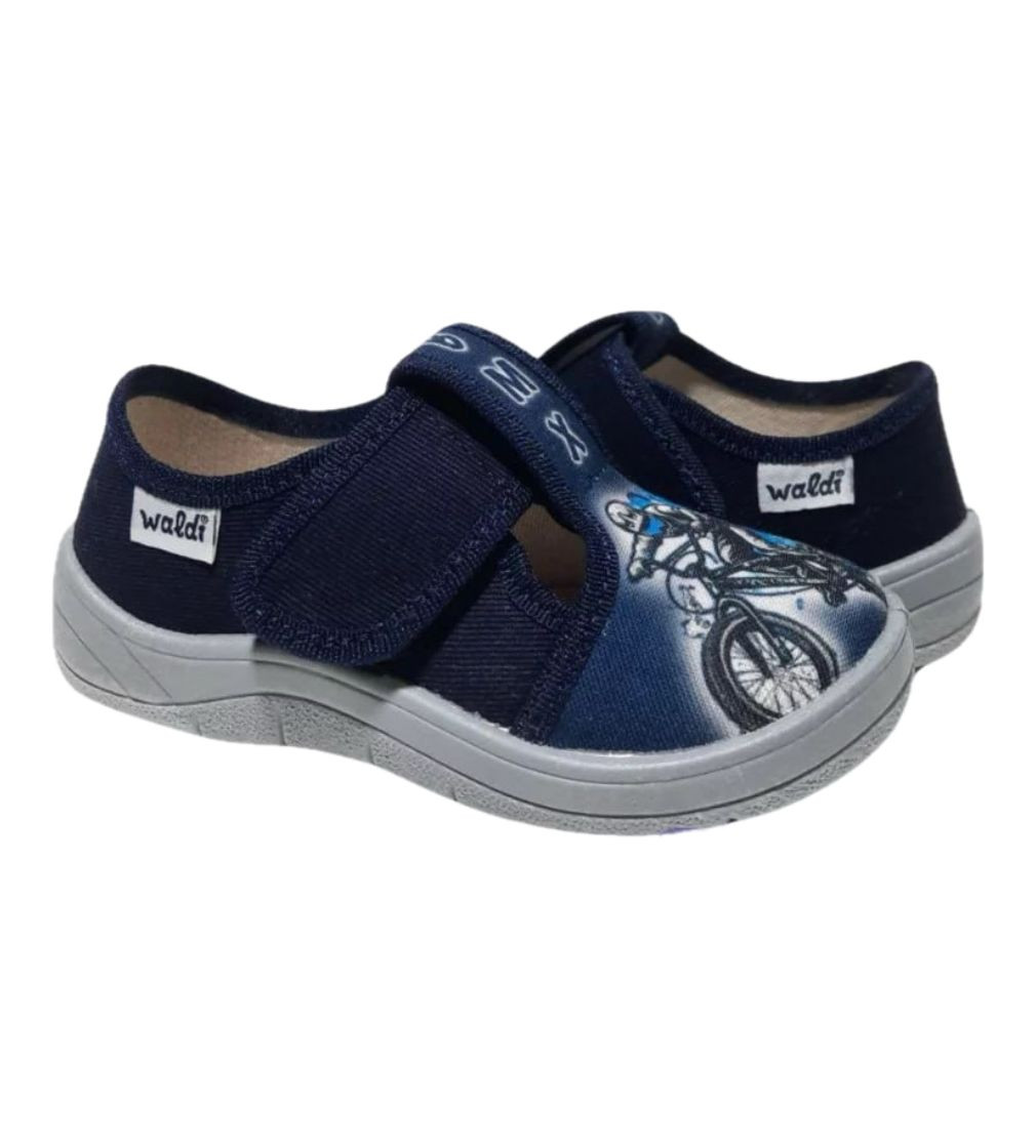 Тапочки Waldi Гриша Синій Моторс