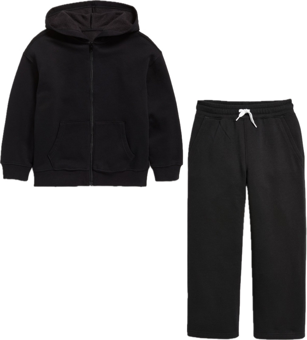 Костюм Old Navy На флисе Oversized Black Jack