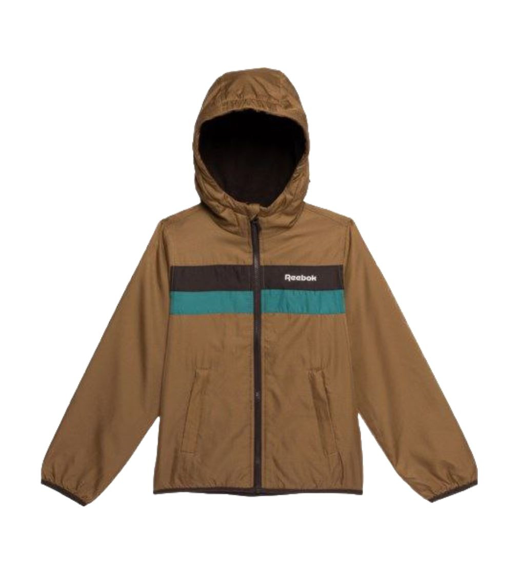 Купить Куртка на флисе Reebok Windbreaker fleece line Brown - фото 1