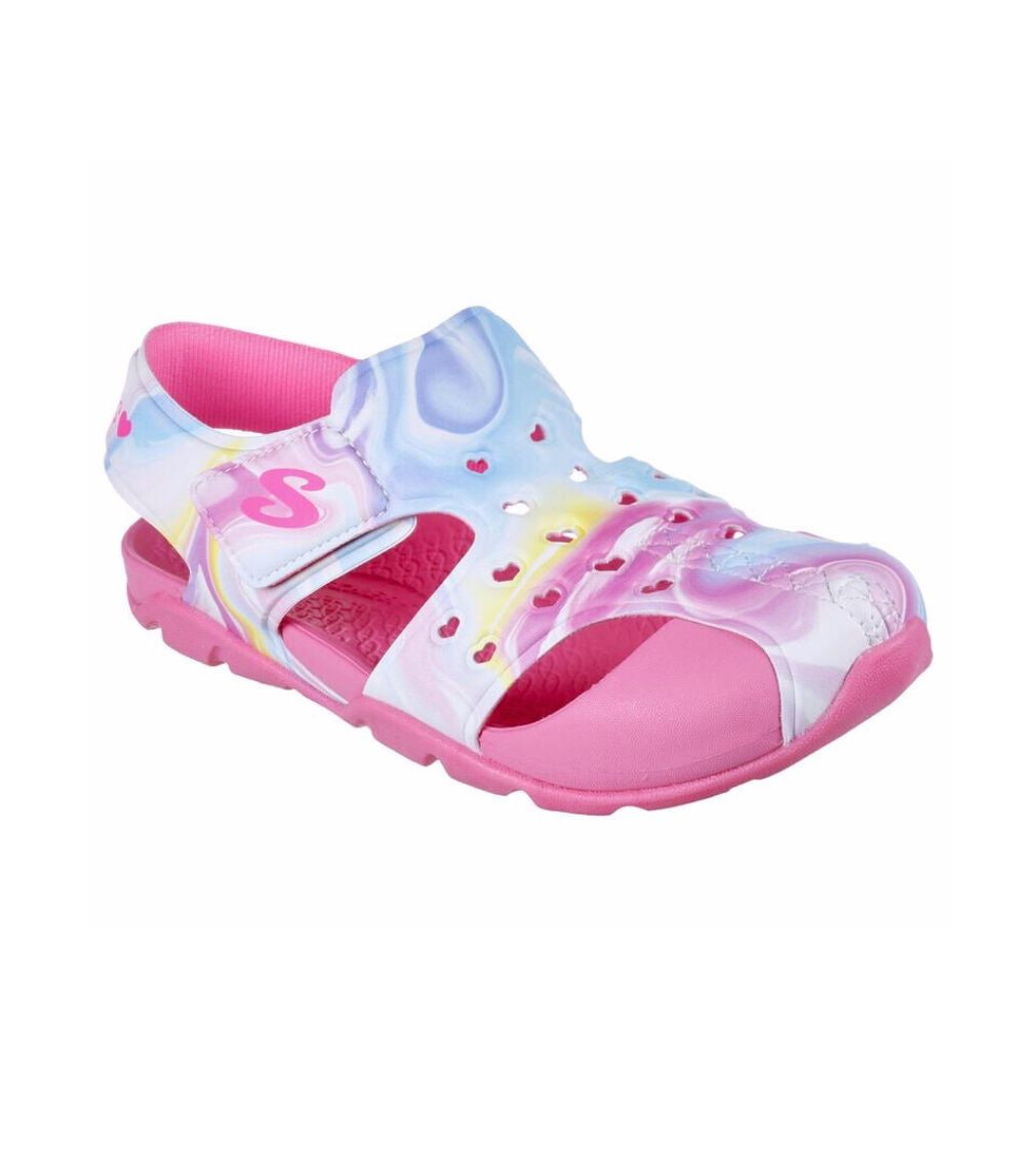 Купить Сандалии Skechers Side Wave - Swirl Bliss HOT PINK / MULTI - фото 1