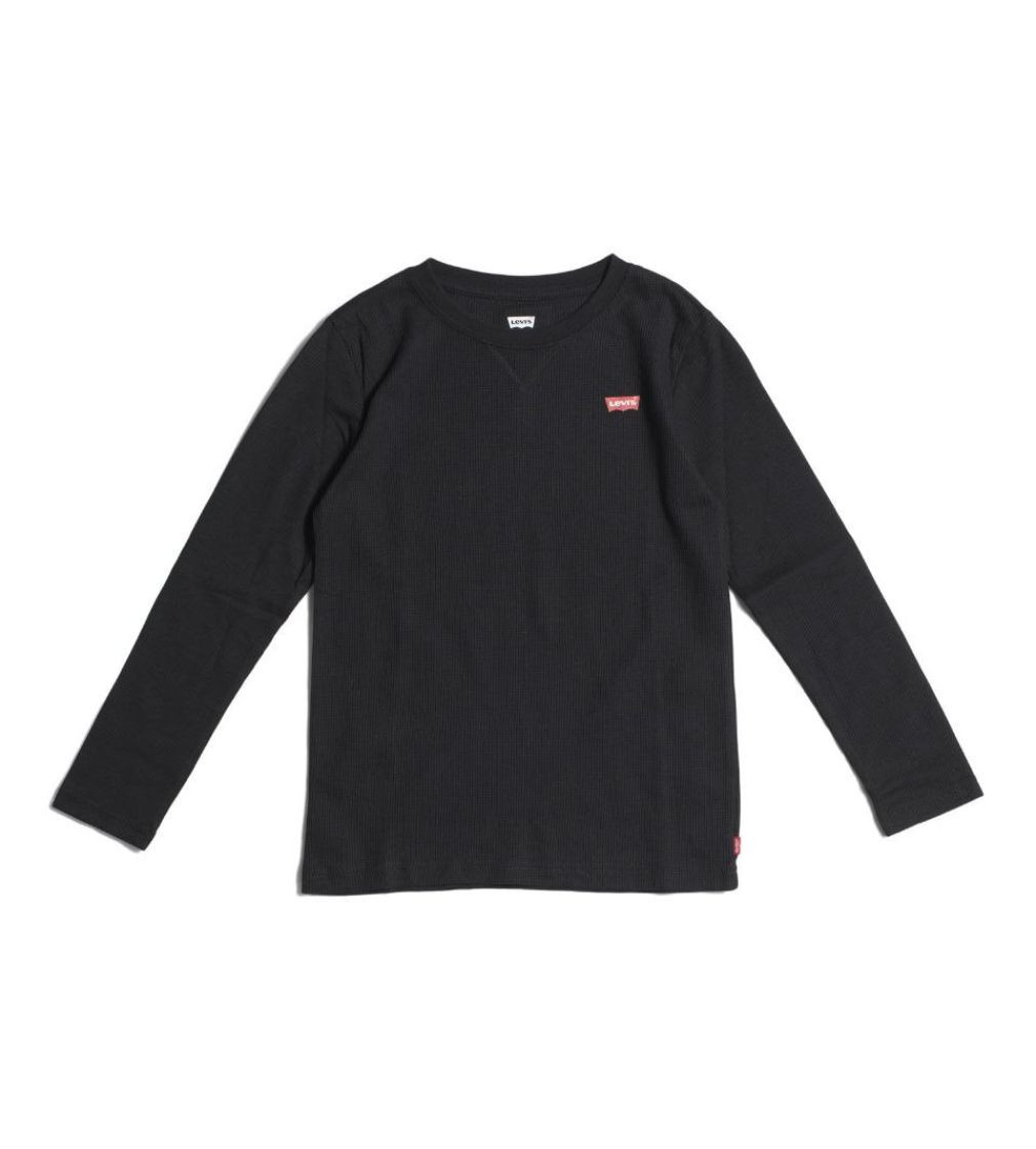 Купити Реглан Levis Big Boys Crew Neck Thermal Black - фото 1