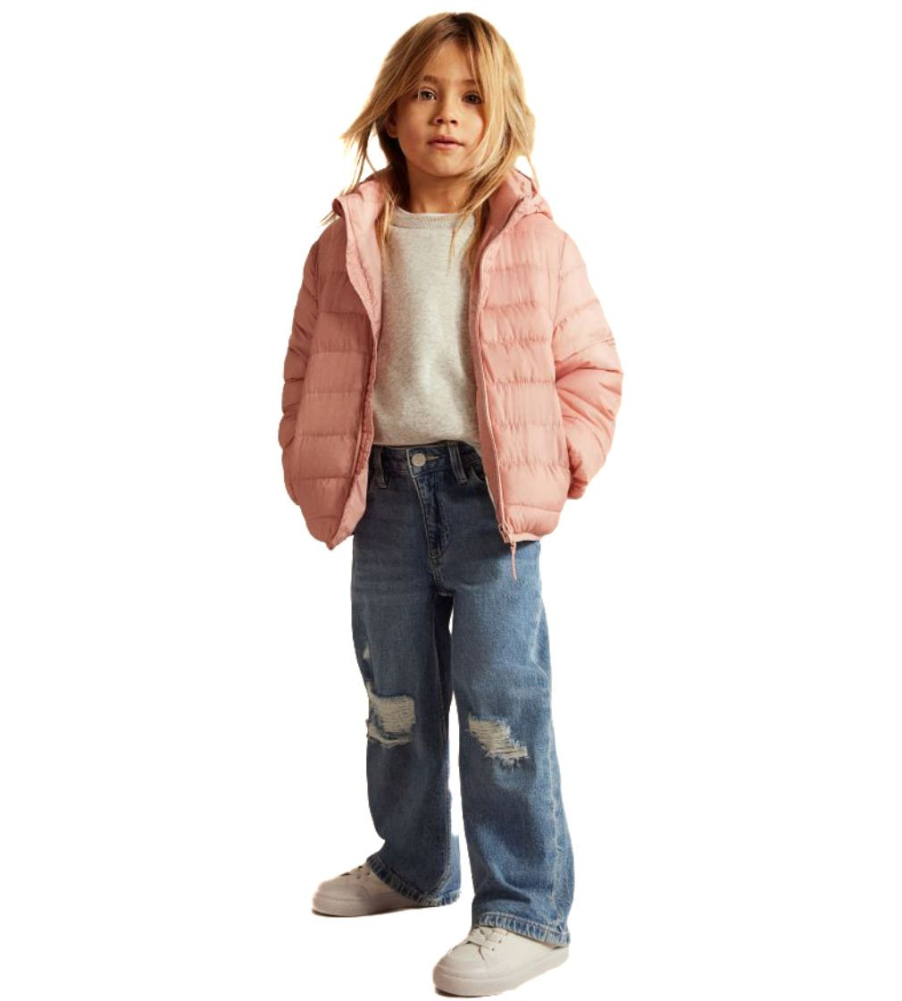 Купить Куртка H&M Water-repellent puffer Dusty pink - фото 1