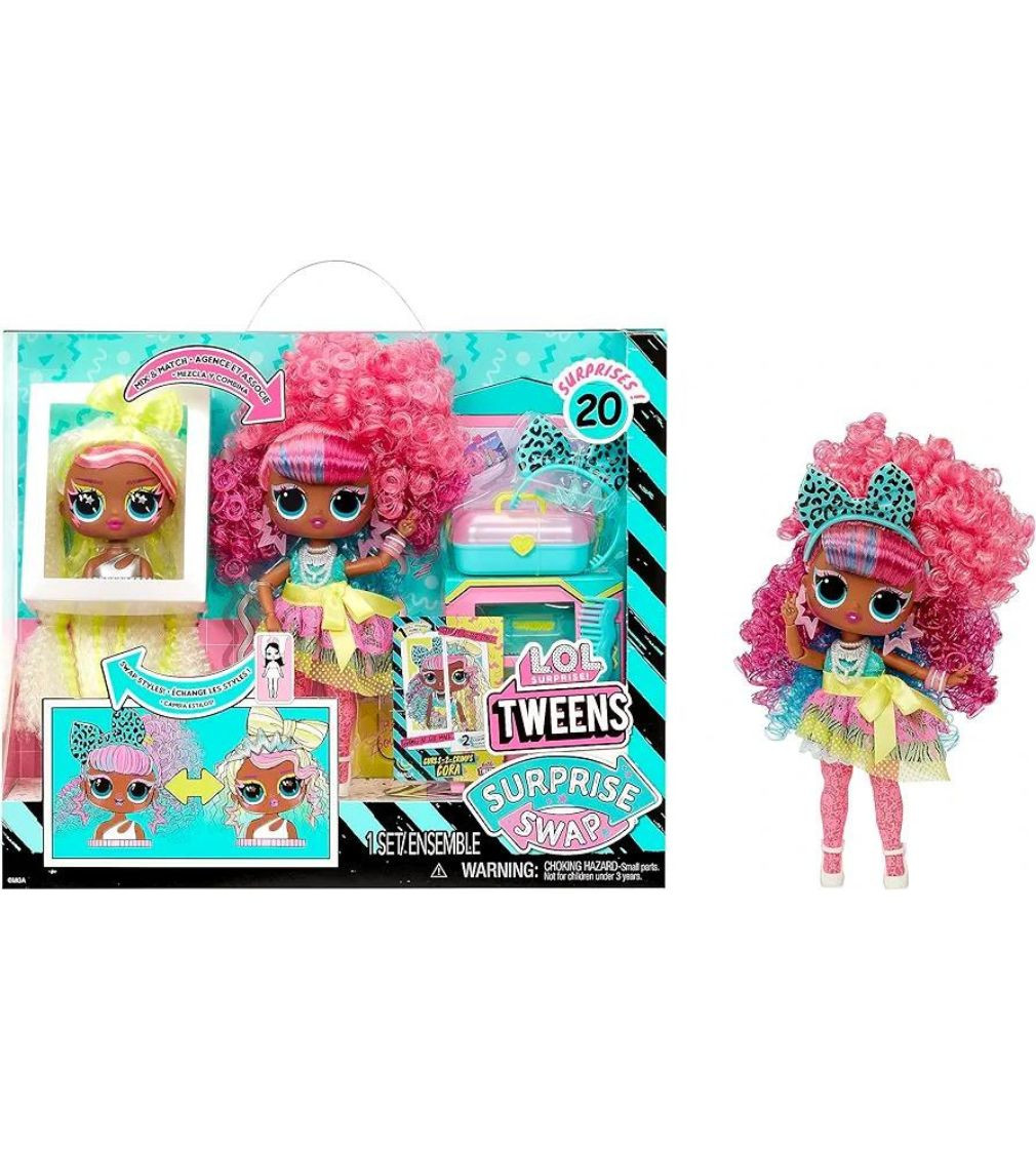 Купить Кукольный набор Кукла L.O.L. Surprise! Tweens Surprise Swap Curls-2-Crimps Cora Fashion - фото 1