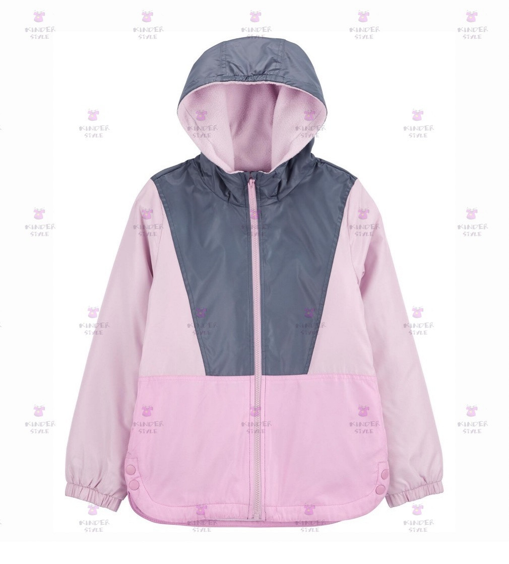 Купити Куртка на флісі Carters Colorblock Active Pink/Grey - фото 1