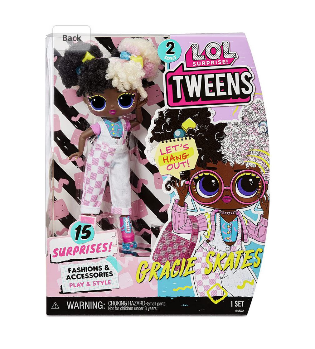 Купить Игровой набор с куклой L.O.L. Surprise! Tweens S2 Gracie Skate Грейси Скейт - фото 1