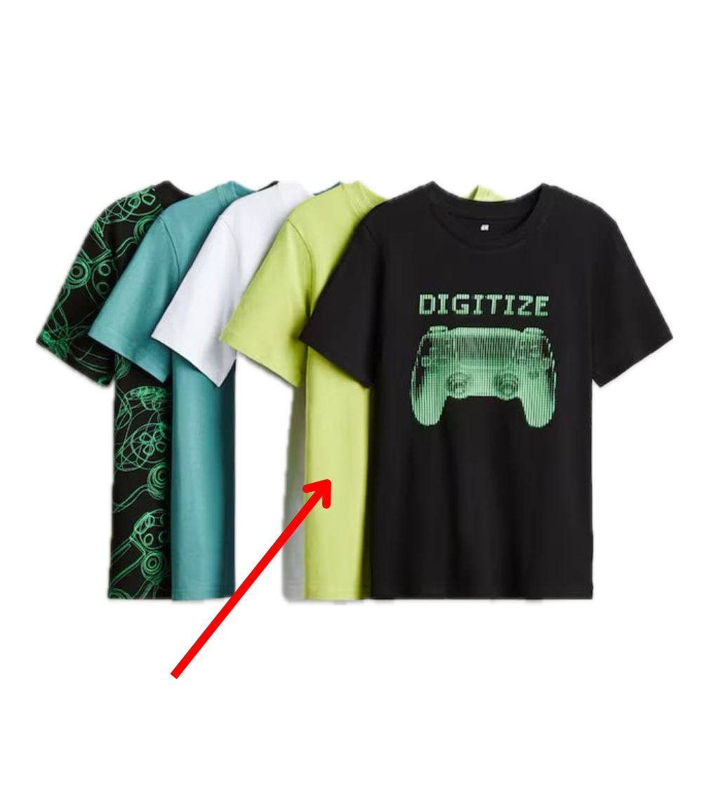 Купити Футболка H&M Green Light - фото 1