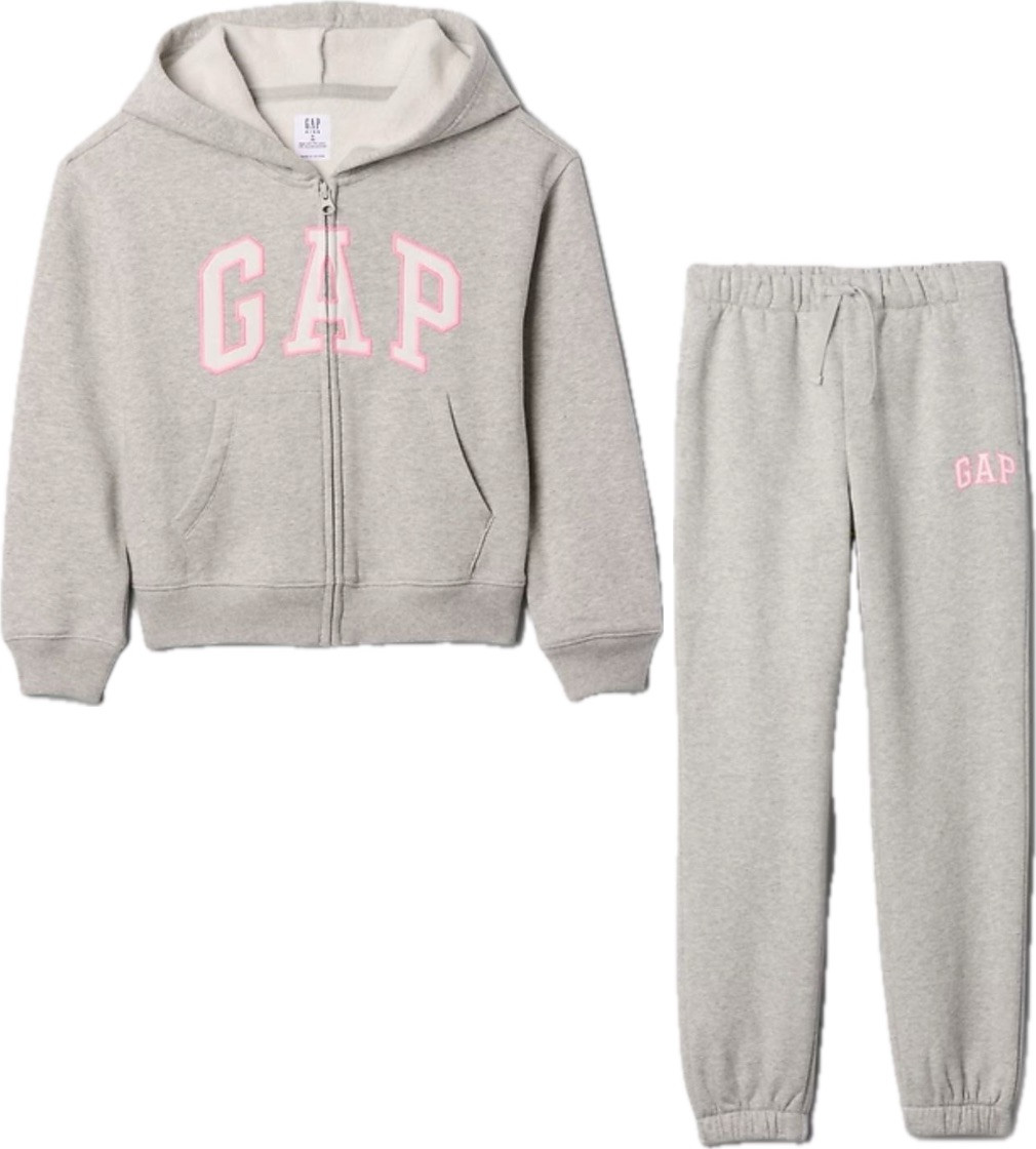 Костюм на флісі Gap Logo Color Gray And White Marl