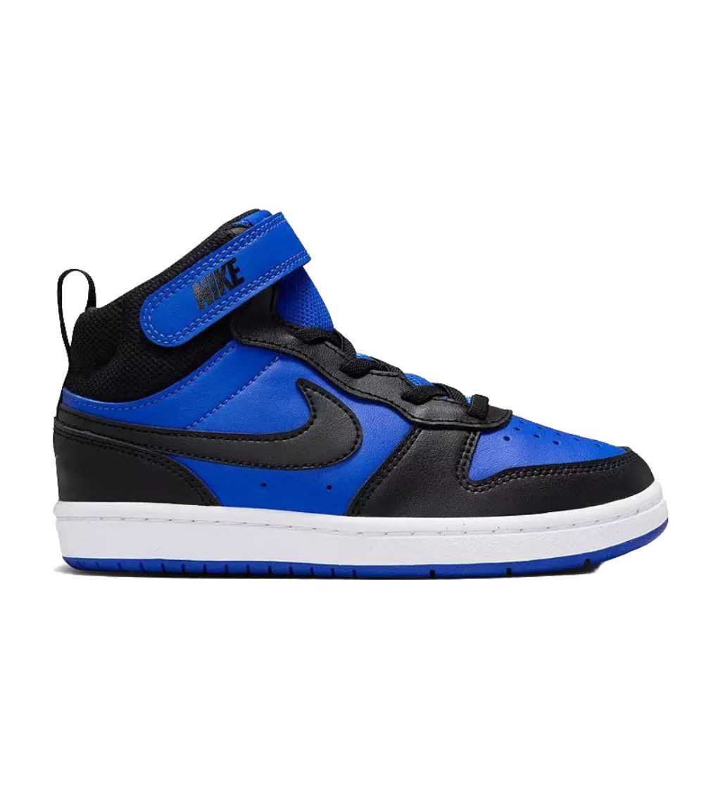 Купить Кроссовки Nike Court Borough Mid 2 Game Royal/Black/White Jeu Royal /Blanc/Noir - фото 1