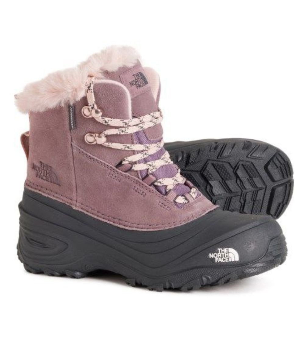 Купить Сапоги The North Face Girls Shellista V Lace Boots Fawn Grey Asphalt grey - фото 1