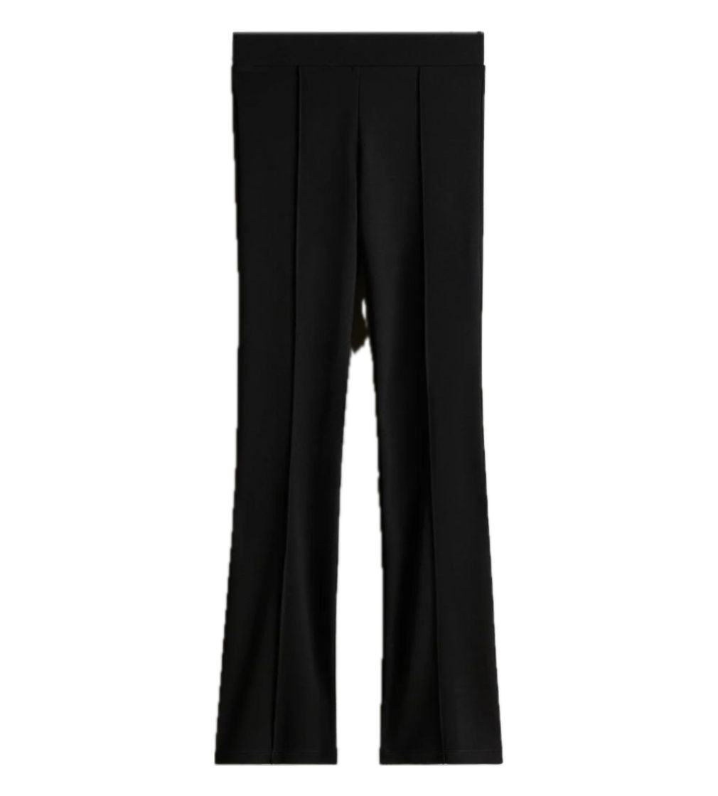 Купить Брюки Клеш H&M Flared jersey trousers - Black - Kids - фото 1