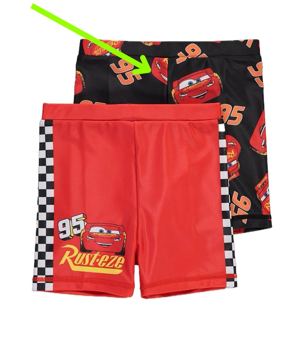 Купить Плавки George Disney Cars Lightning McQueen Swim Trunks Print - фото 1