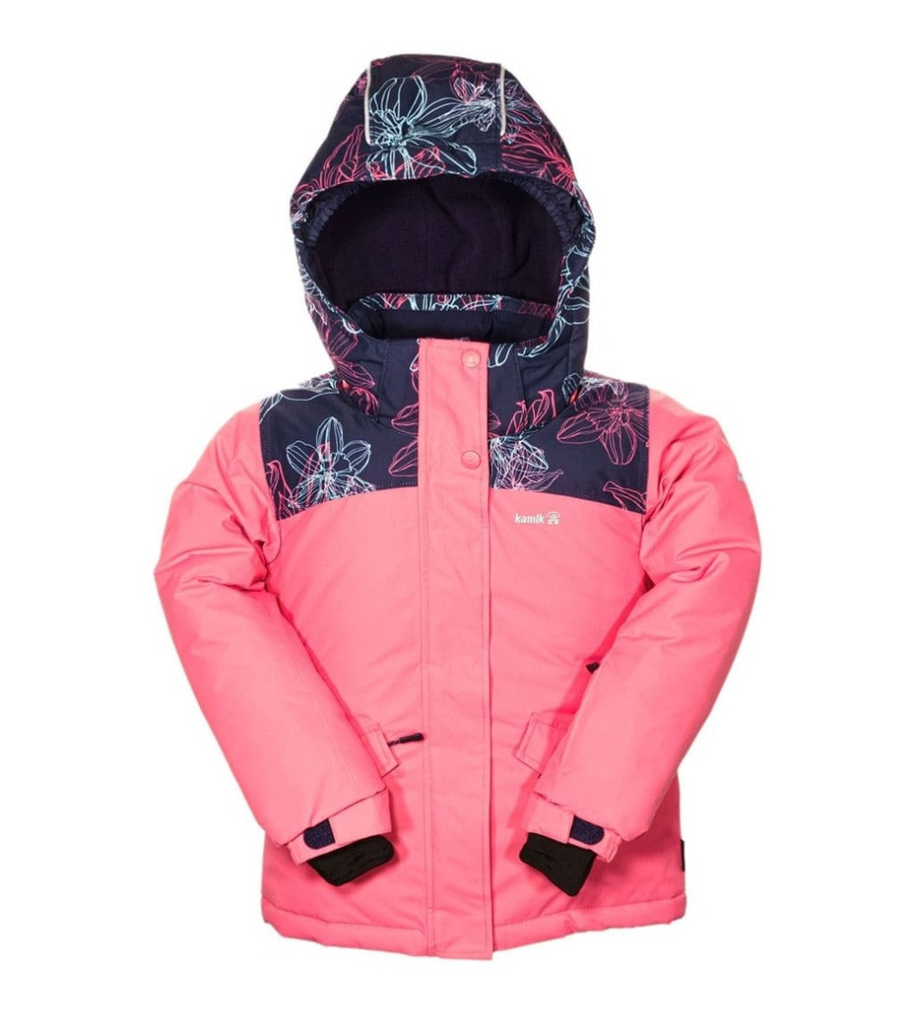 Купить Куртка Kamik Cami Leilani Ski Jacket Coral/Navy Kids - фото 1
