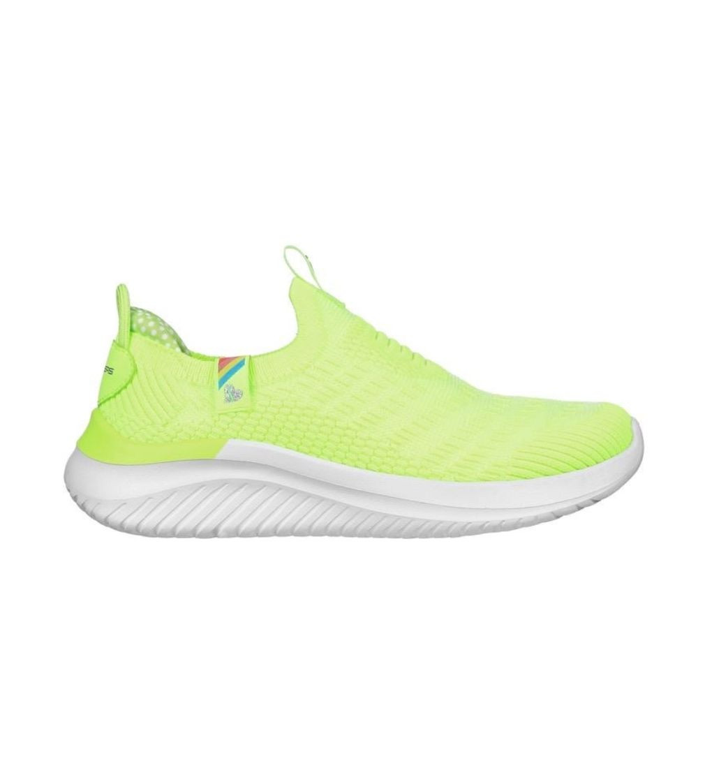 Купить Кроссовки Skechers Ultra Flex 3.0 - Happy Brights LIME - фото 1