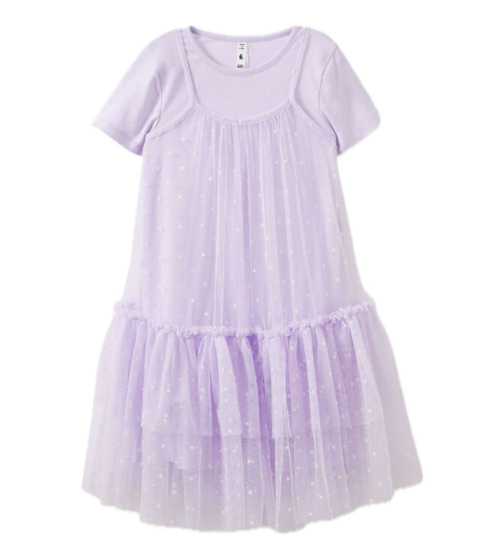 Купить Платье 2 в 1 Cotton On Kristen Dress Up Dress vintage lilac/spot - фото 1