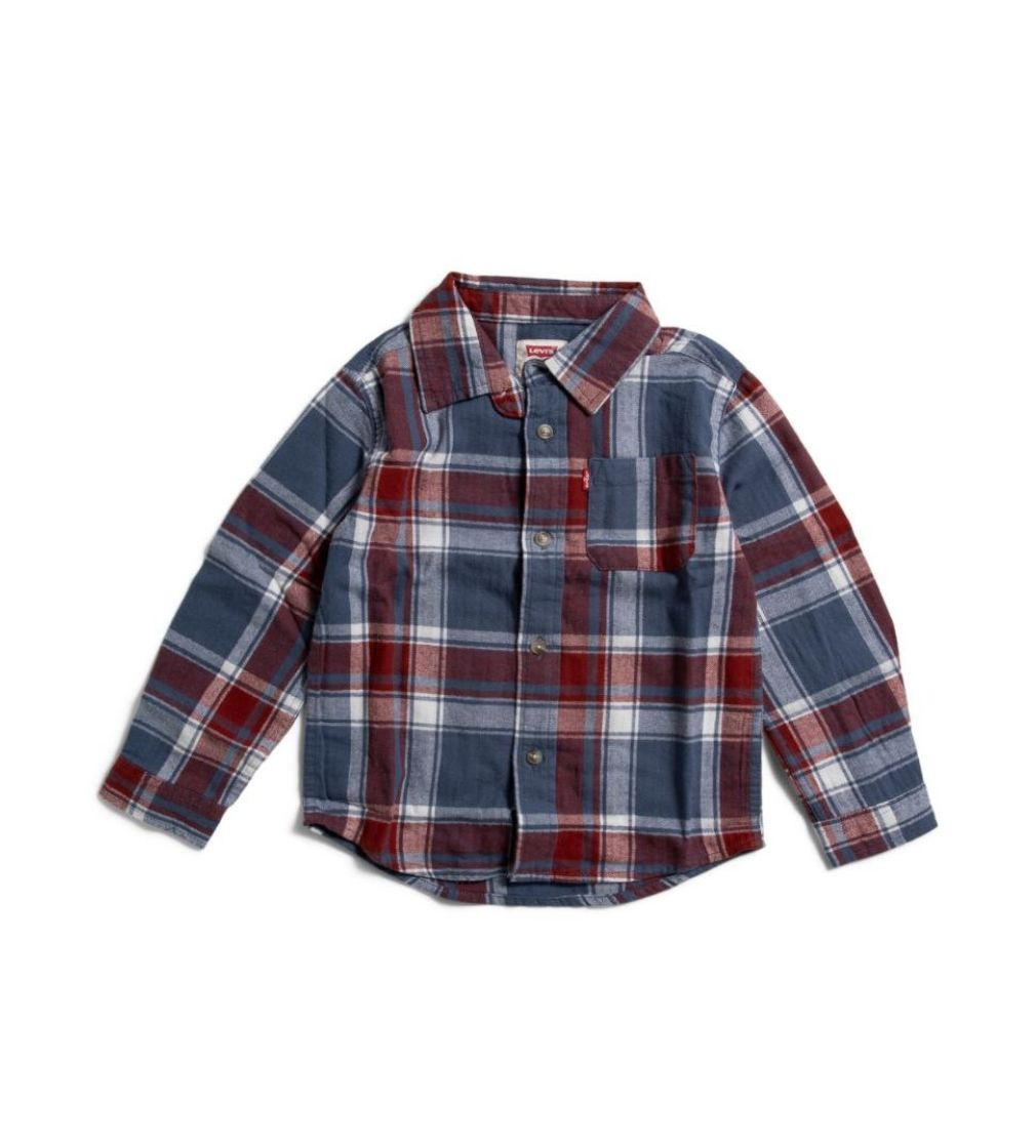 Сорочка Levis Little Boys Plaid Button Down Shirt Multi