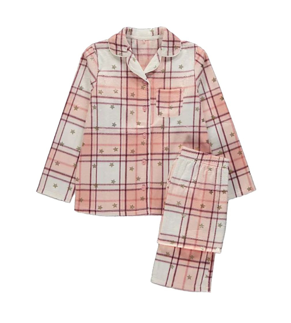 Купить Пижама George Pink Check Shirt Fleece - фото 1