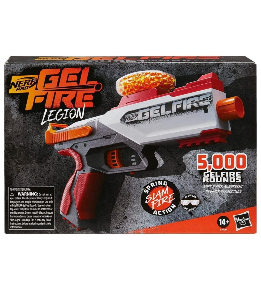 Купити Бластер Nerf Pro Gelfire Legion (F7979) - фото 1