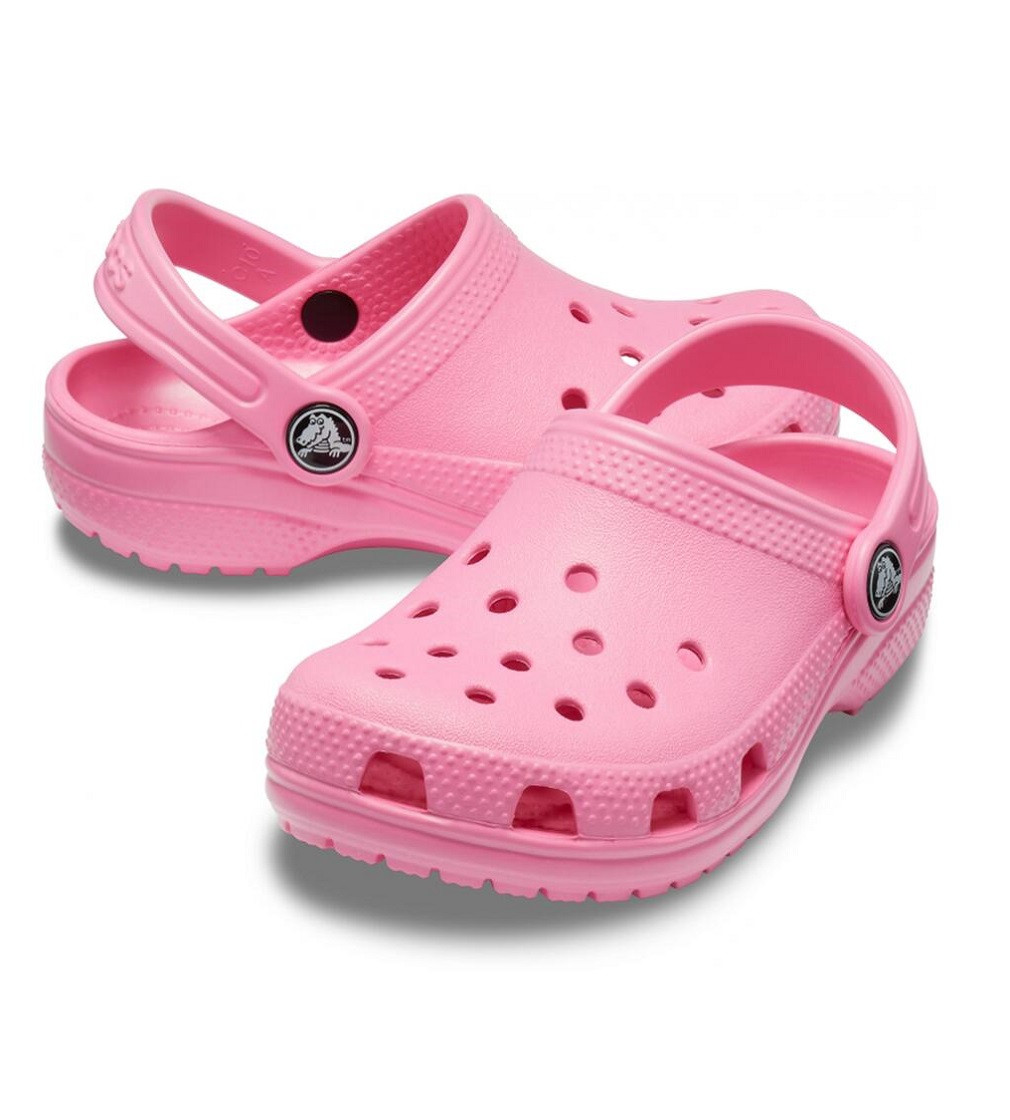 Купить Детские сабо Crocs CLASSIC CLOGS KIDS - PINK LEMONADE - фото 1
