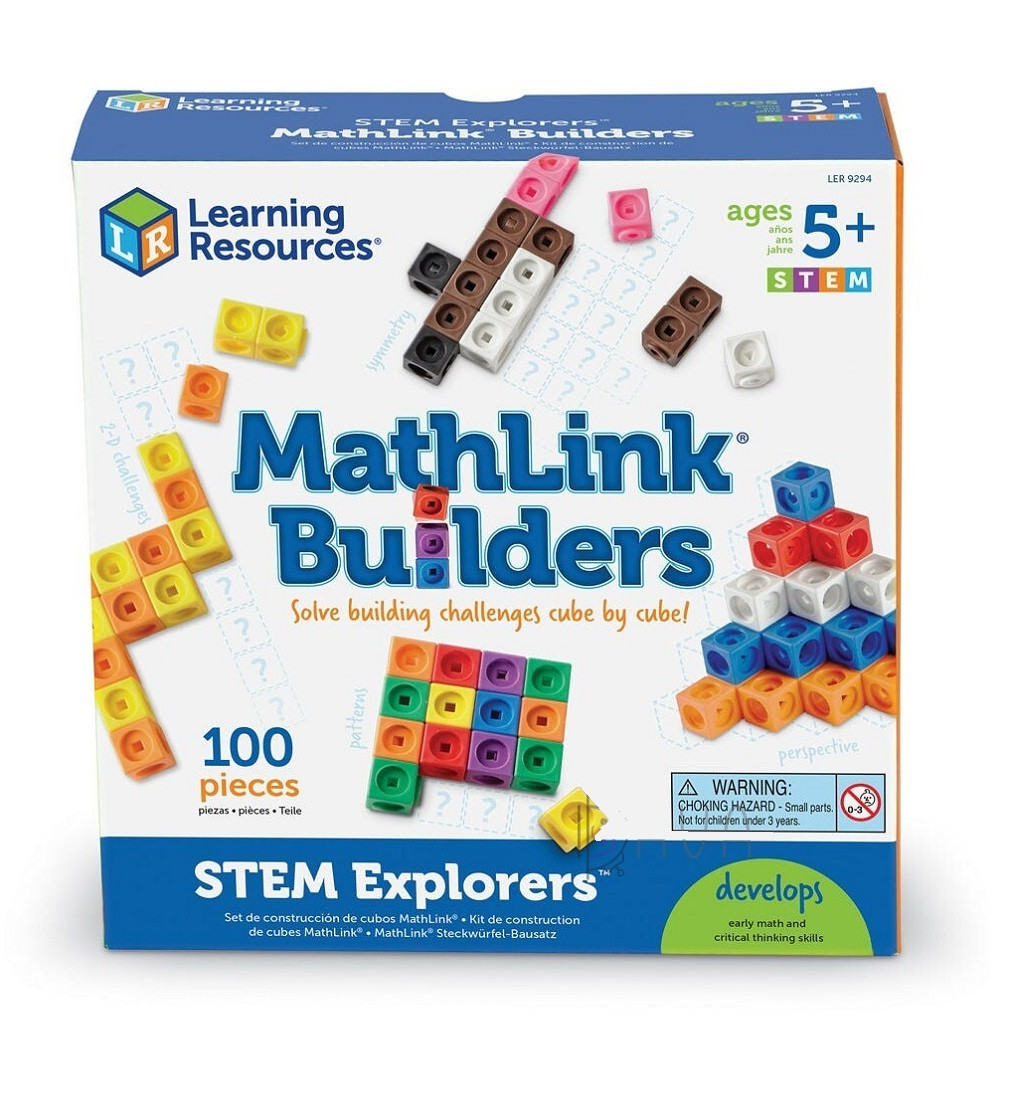 Купити Конструктор Learning Resources STEM Explorers Mathlink Builders - фото 1