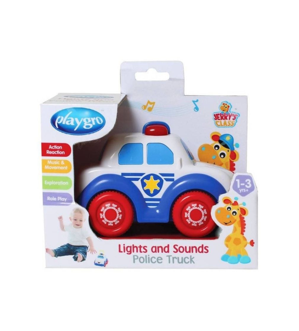 Купити Машинка Playgro Light and Sounds Police Car - фото 1