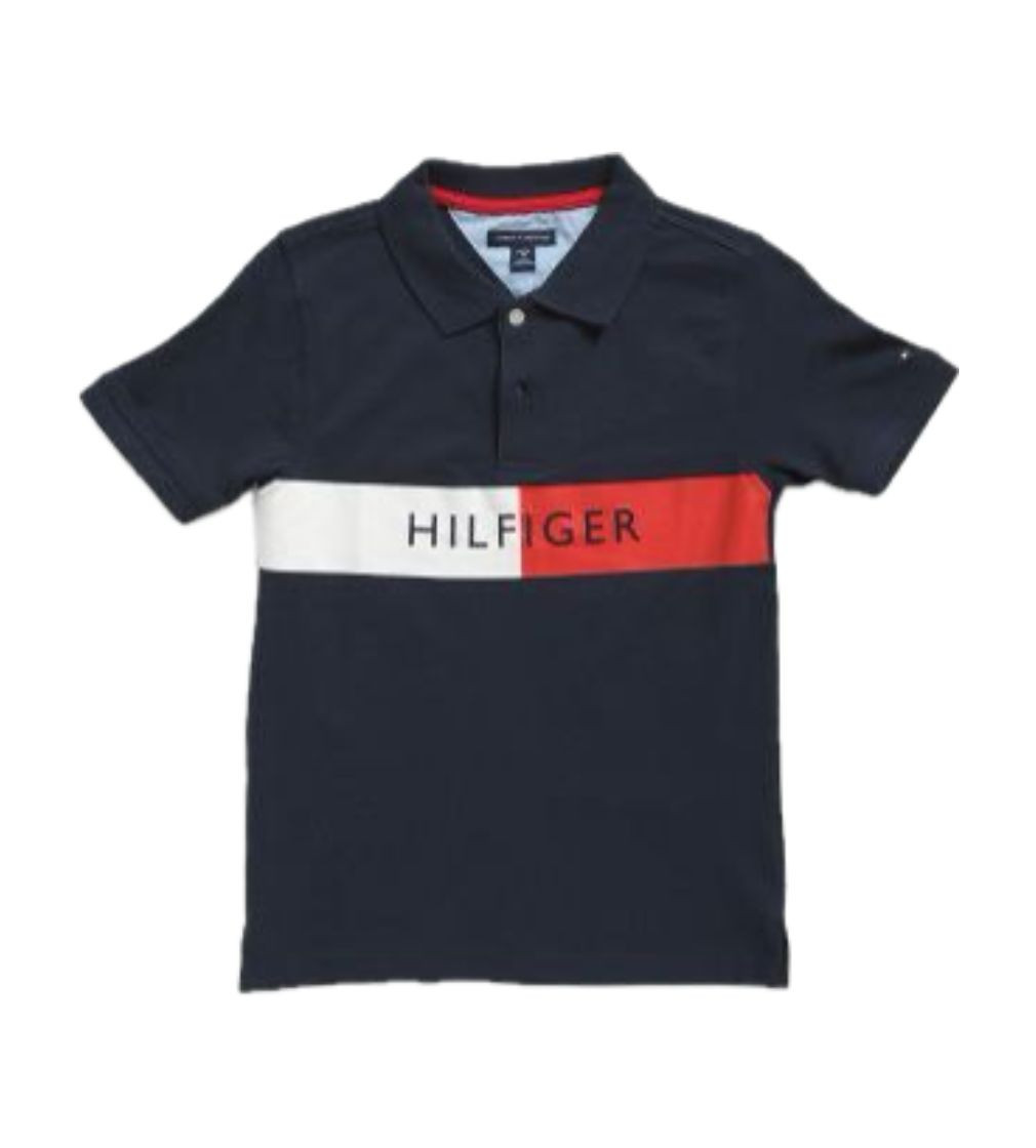 Купити Футболка Поло TOMMY HILFIGER Boys Split Stripe Polo - фото 1