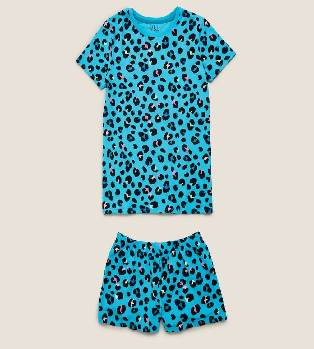 Купить Пижама M&S Cotton Leopard Print - фото 1