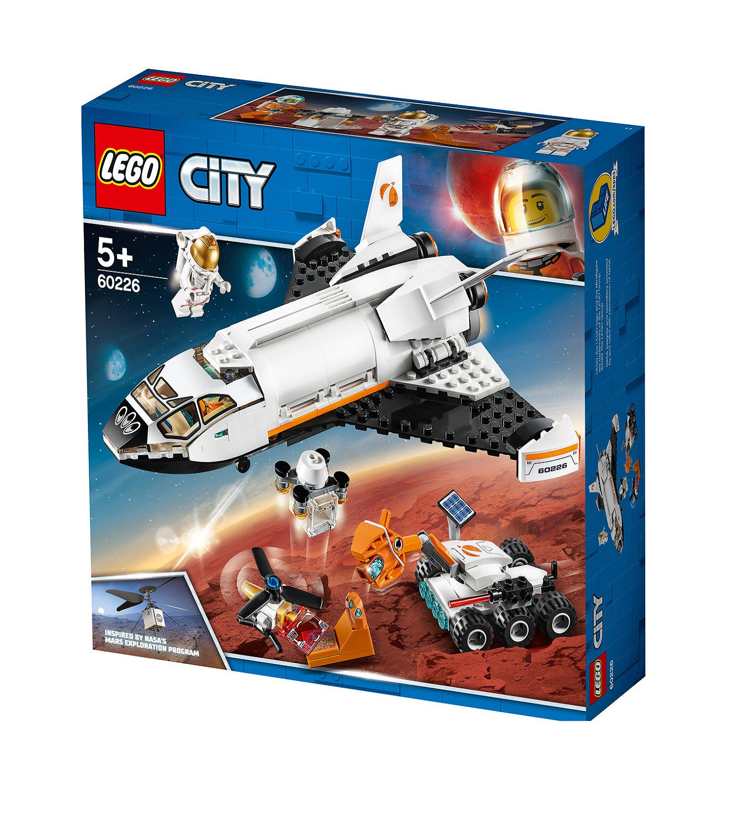 Купить LEGO City 60226 Шаттл для исследований Марса - фото 1
