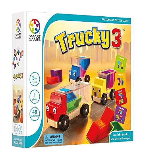 Купити Розвиваючий набір Smart Games - Trucky 3 - фото 1