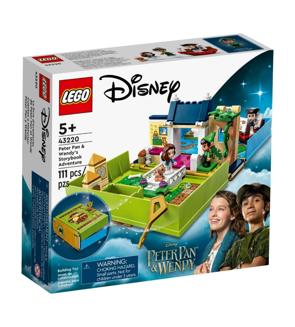 Купити Конструктор LEGO Disney Classic Книга пригод Пітера Пена та Венді - фото 1