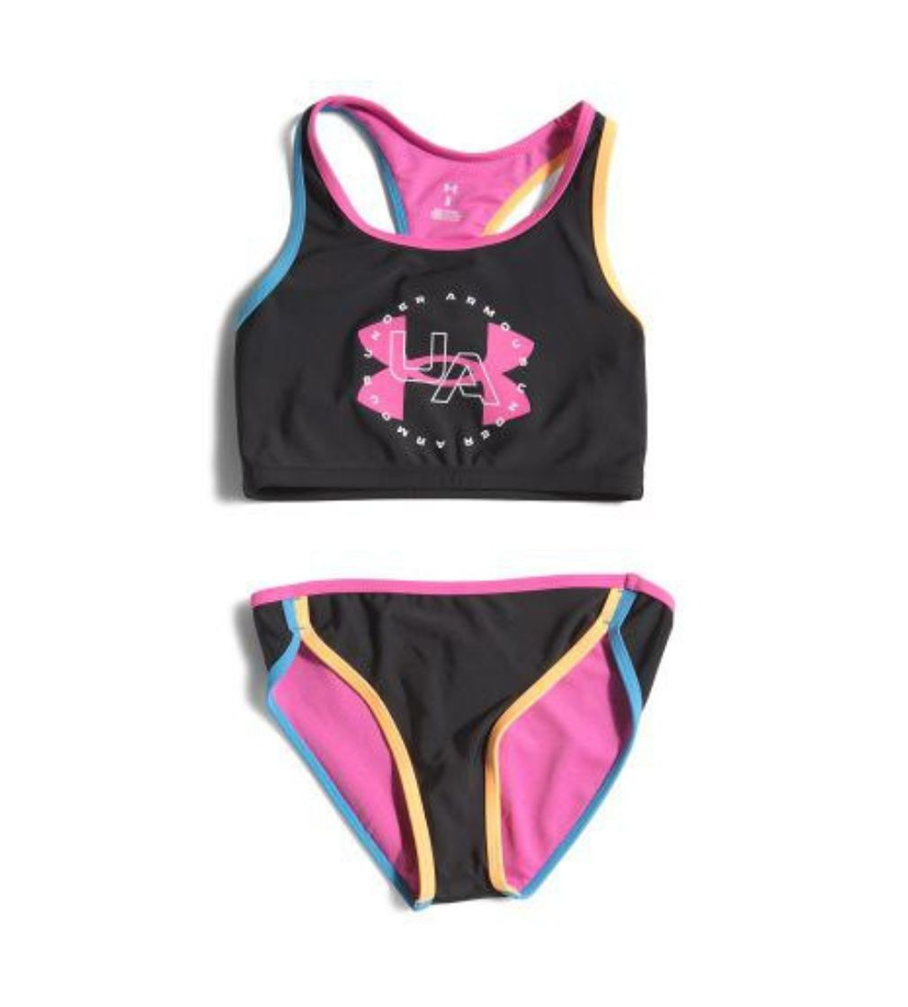 Купити Купальник Under Armour Big Girls Racerback Logo Midkini Swimsuit - фото 1