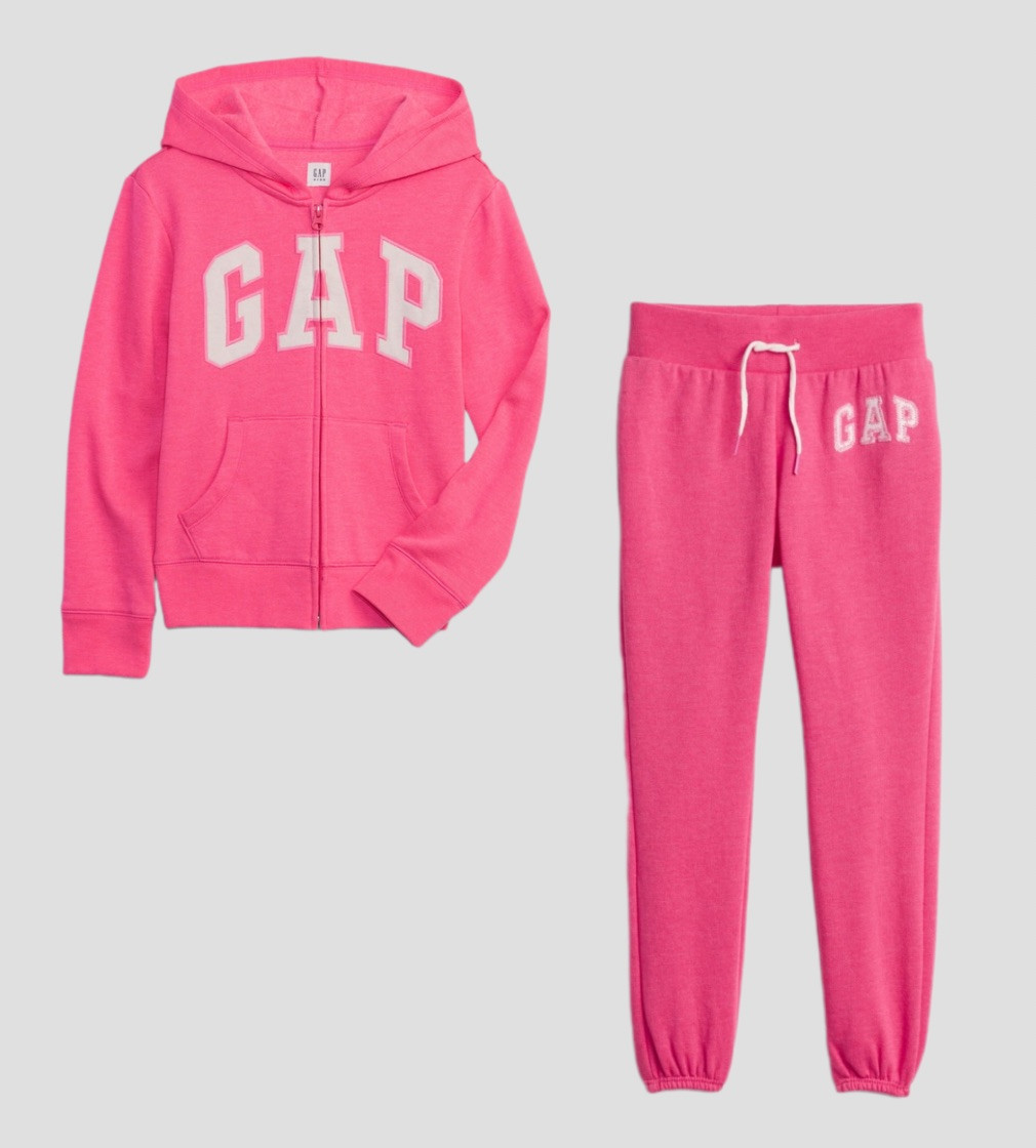 Купить Костюм на флисе Gap Logo Color Pink Jubilee - фото 1