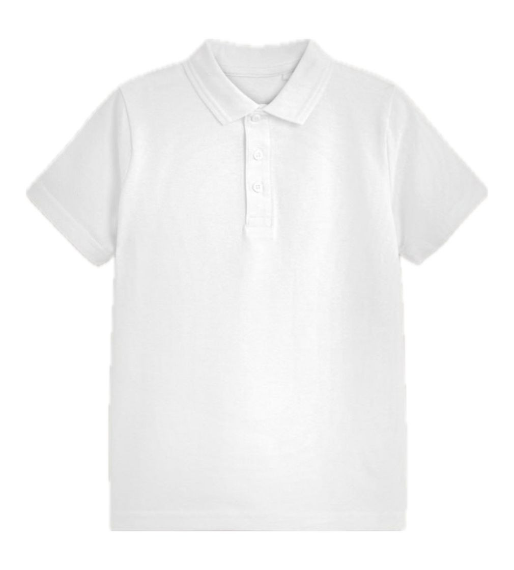 Купить Футболка поло Next Cotton School Short Sleeve Polo White - фото 1