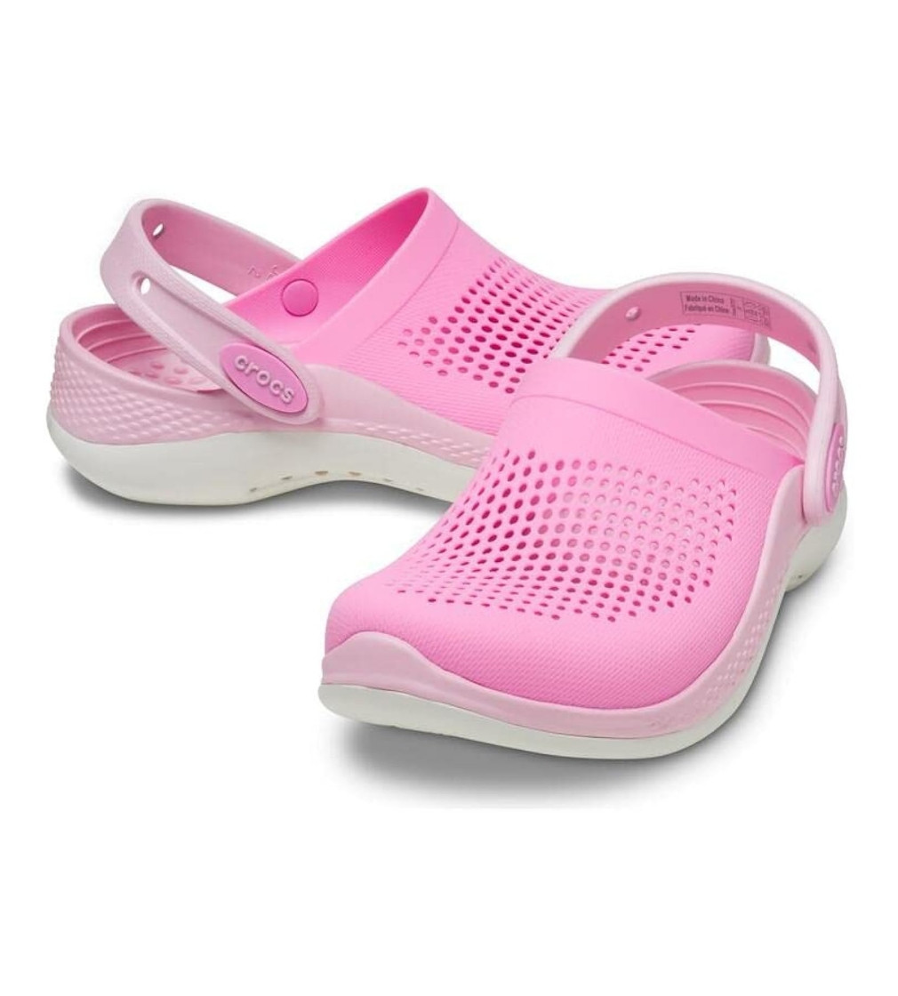 Купить Детские Сабо Crocs Literide 360 Clog Taffy Pink/Ballerina Pink - фото 1