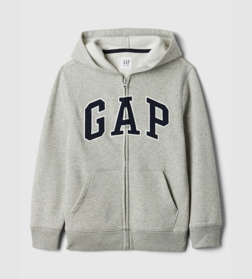 Купити Худі на флісі Gap Light Gray - фото 1