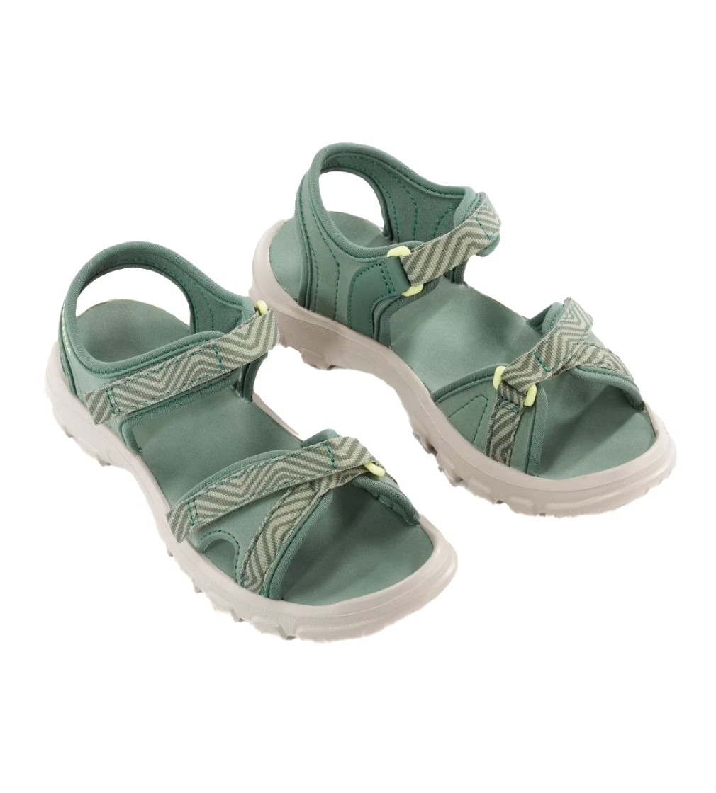 Купить Сандалии Quechua Kids’ Hiking Sandals - NH100 Khaki - фото 1