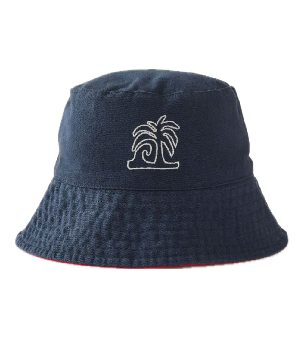 Купить Панамка Cotton On Kids Reversible squid ink/palm embroidery - фото 1