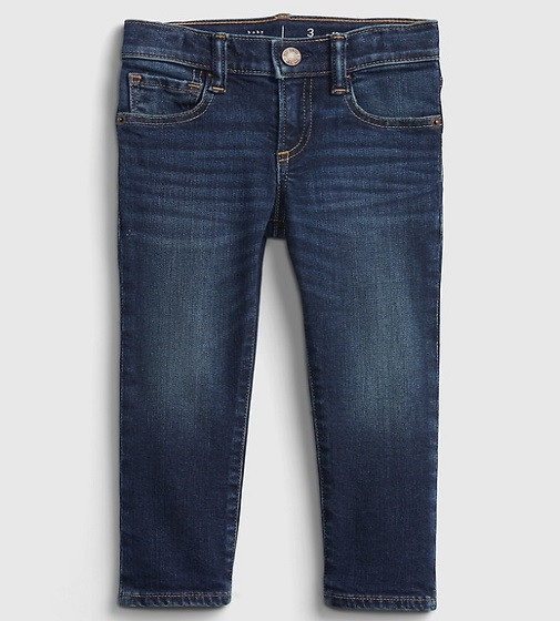 Купити Джинси Gap Slim Jeans with Washwell™ dark wash - фото 1
