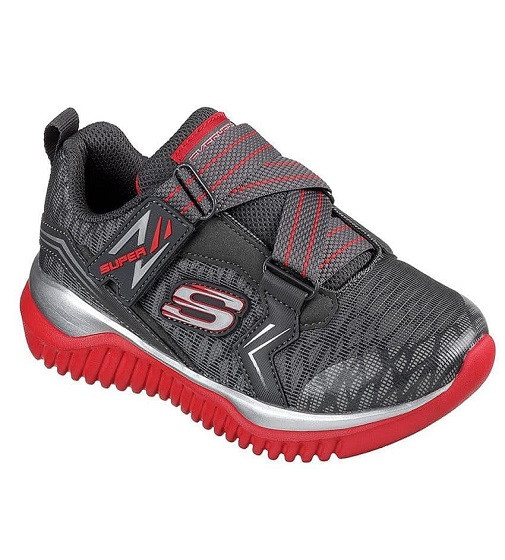 Купити Кросівки Skechers Turboshift - Microflect Sports Boys Footwear Charcoal & Red - фото 1