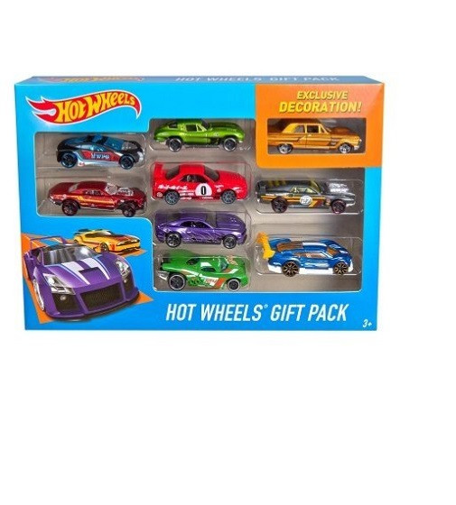 Купить Набор из 9 машинок Hot Wheels 9 Car Gift Pack (в ассортименте) X6999 - фото 1