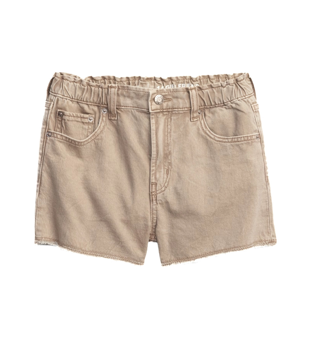 Купить Шорты джинсовые Gap Kids High-Rise Girlfriend Khaki - фото 1