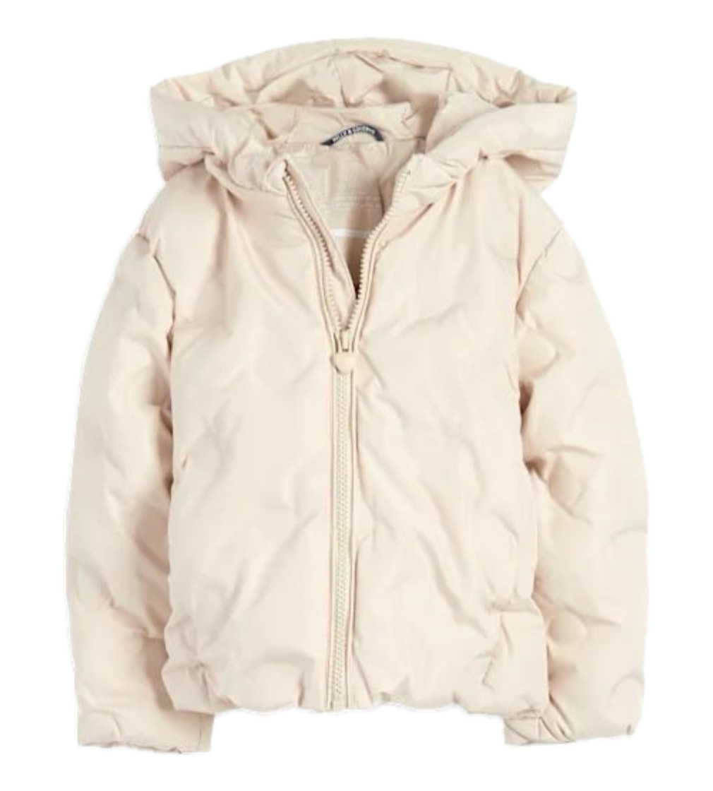 Купити Куртка C&A Girls Heart - quilted jacket with hood - water-repellent light beige - фото 1