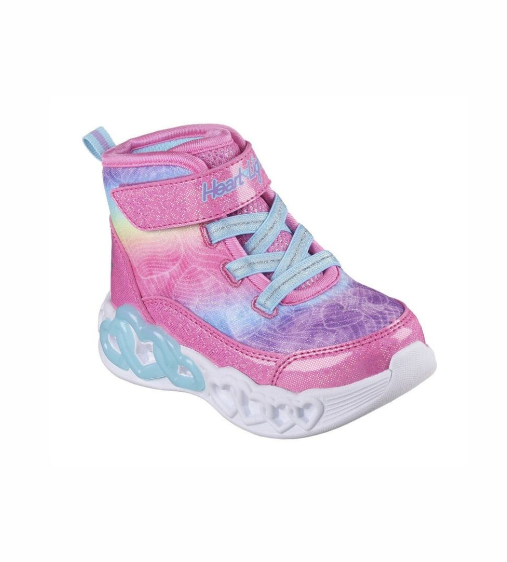 Купить Ботинки Skechers Infinite Heart Lights - Lovin Hearts PINK / MULTI - фото 1