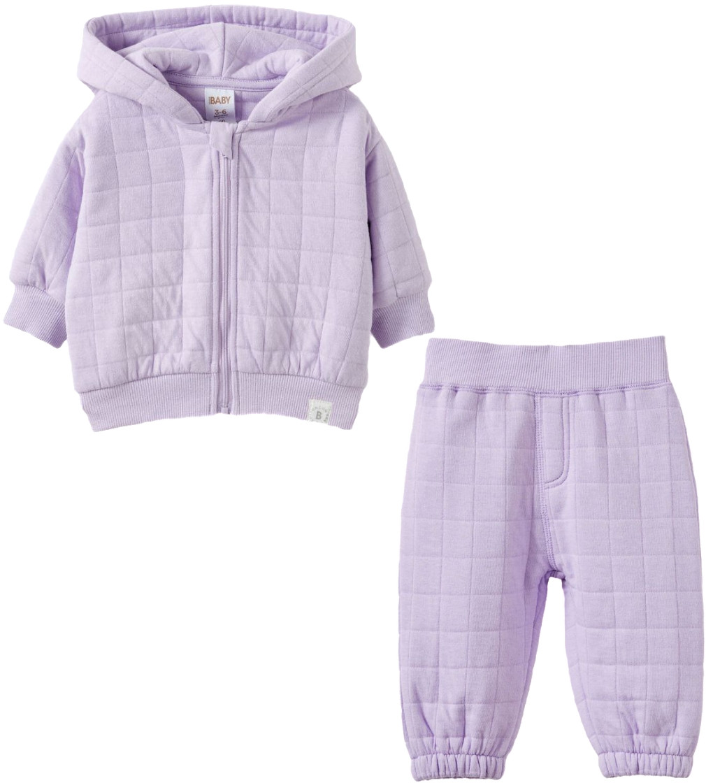 Купить Костюм Cotton On Quilted Zip Through Vintage lilac - фото 1