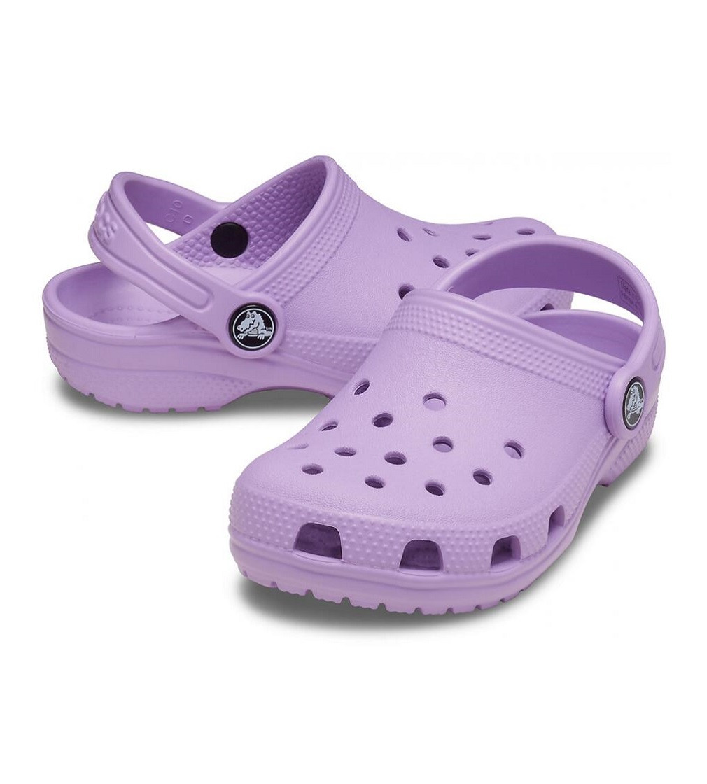 Купить Детские сабо Crocs CLASSIC CLOGS KIDS - Lavender - фото 1