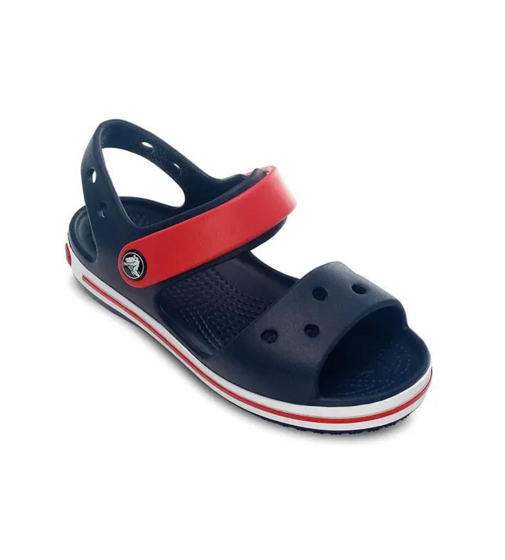 Купить Сандалии Crocs Crocband Kids Navy/Red - фото 1