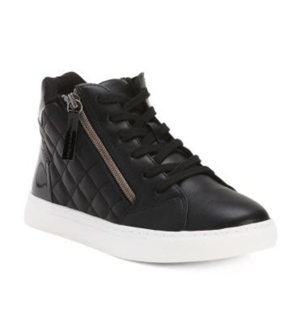Купити Кросівки Високі Steve Madden Riff Quilted Zip High Top Sneakers - фото 1