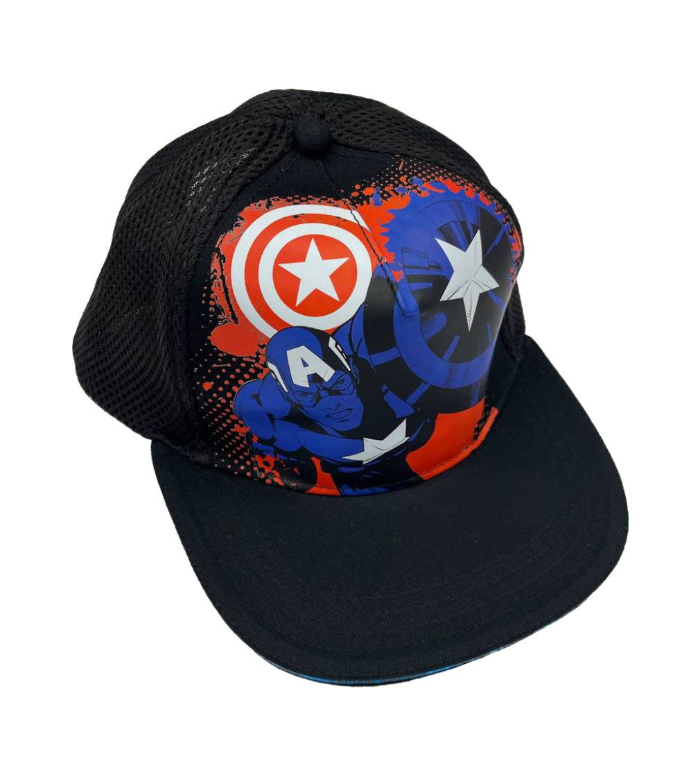 Купити Кепка George Marvel Black Superhero Captain America - фото 1