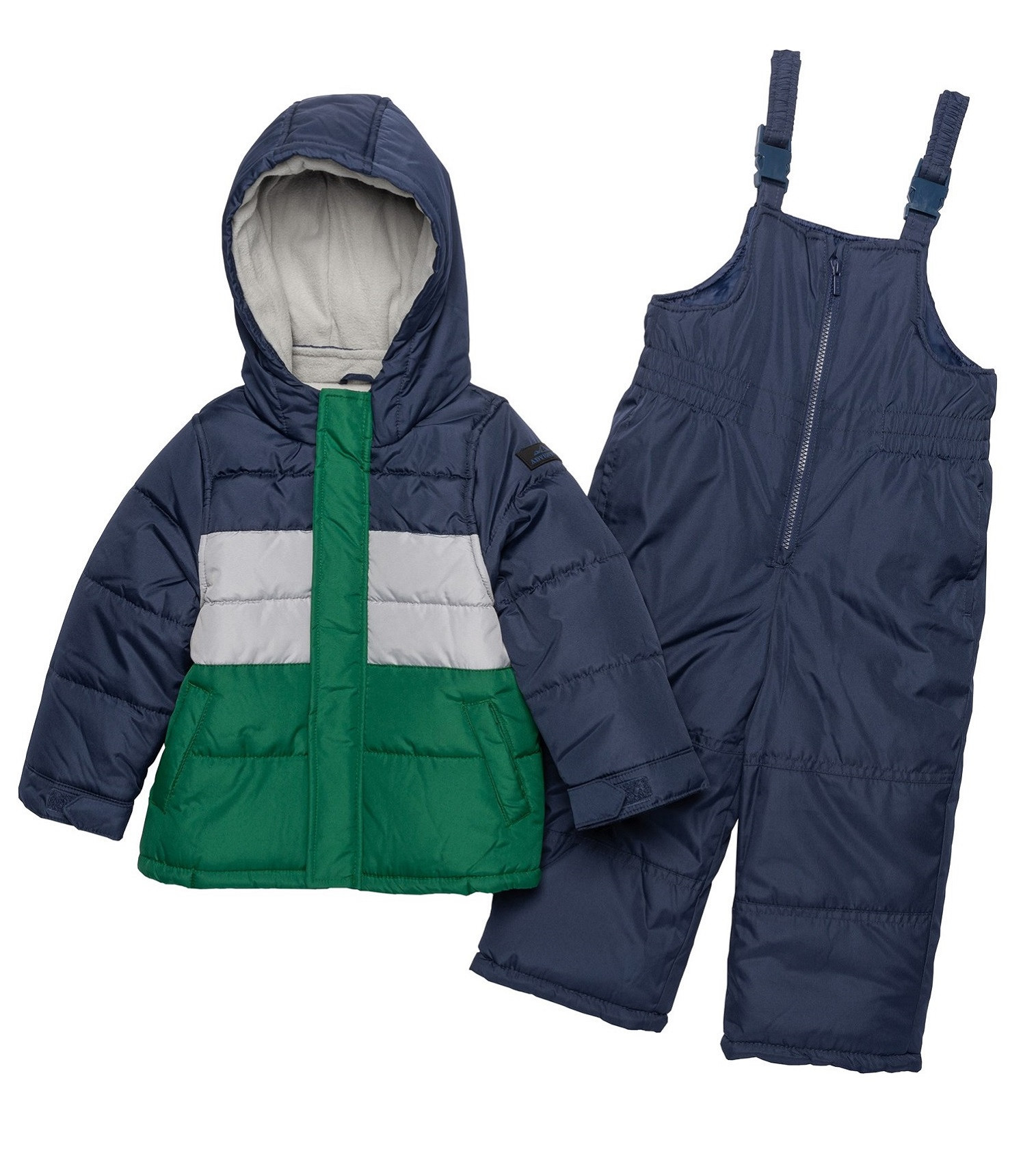 Купить Зимний комплект Carters Heavyweight Water Resistant Snowsuit Green - фото 1